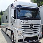 truck, formula 1, mercedes, white, sauber, truck, truck, truck, truck, truck